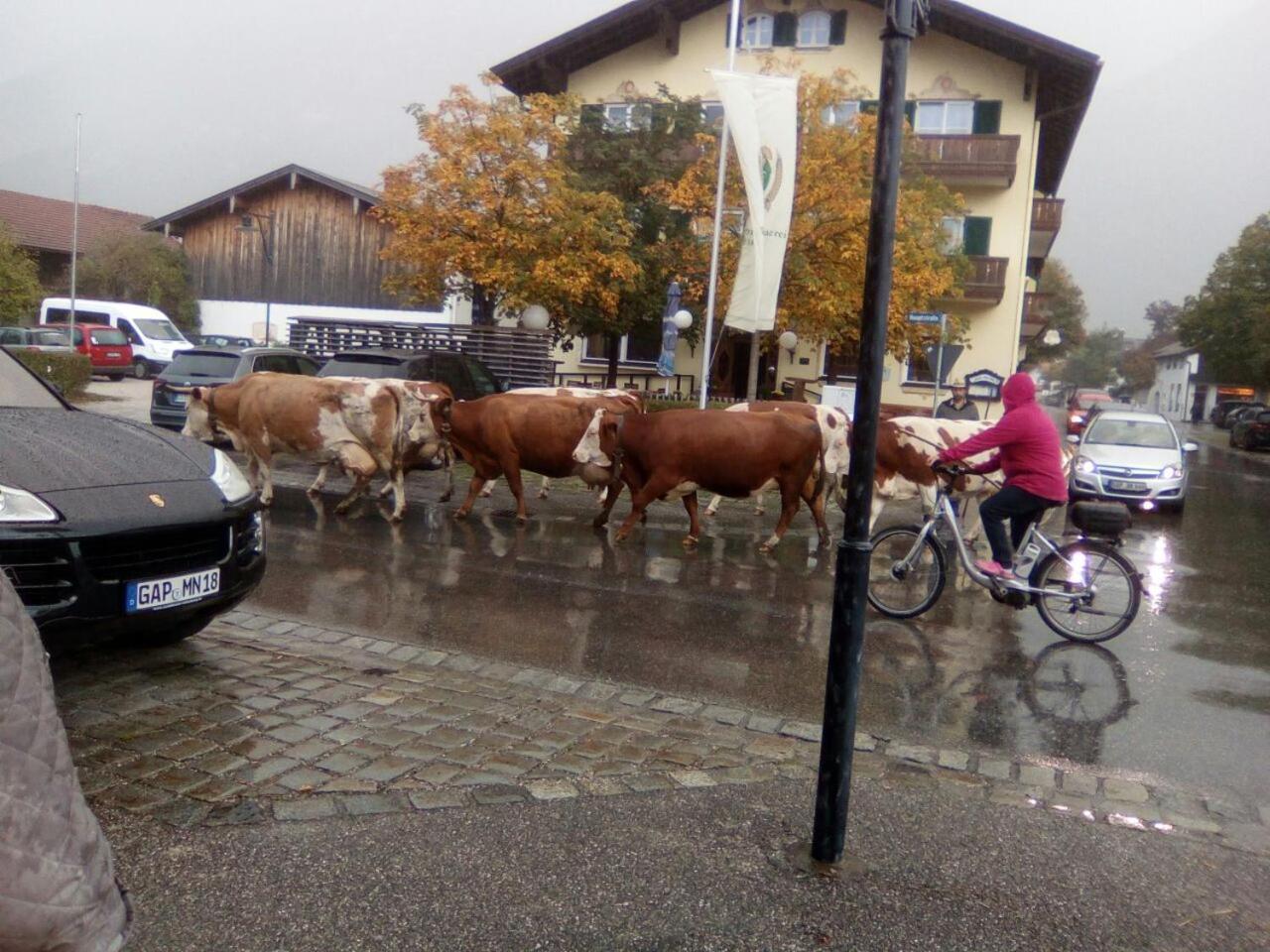 Landgasthof Kirchmayer Farchant Exterior foto